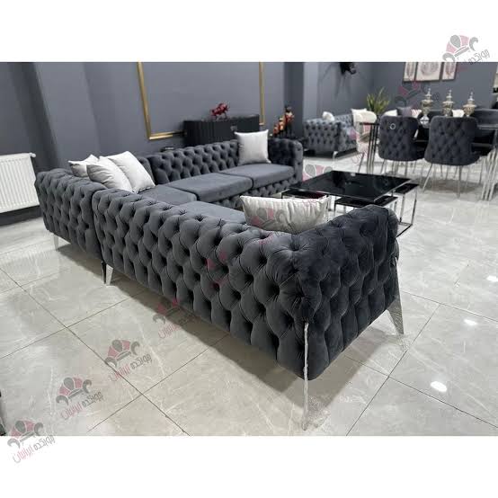 مبل راحتی شش نفره ال آتن تمام لمسه