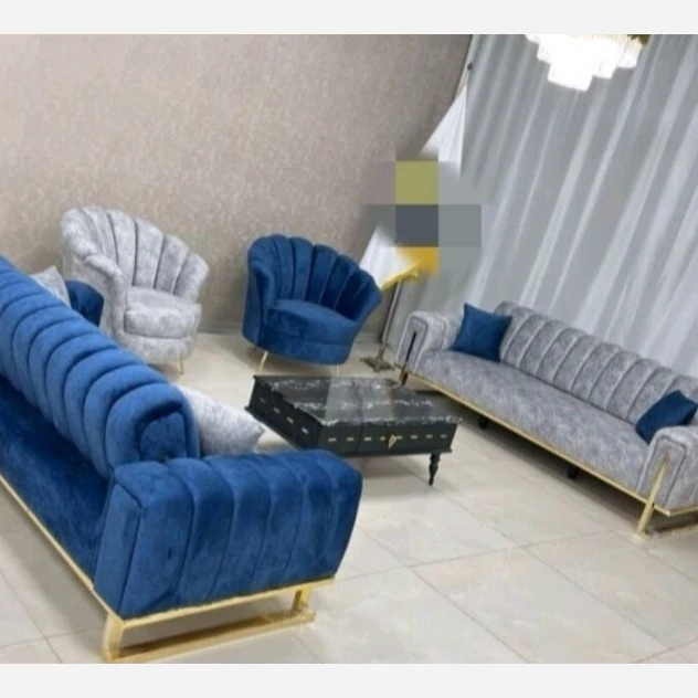 مبل راحتی صدفی هشت نفره تختشو مکانیزم