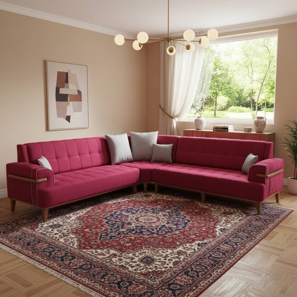 مبل راحتی هشت نفره ال منچستر